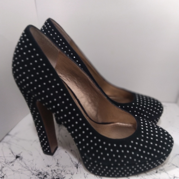 EUC BCBG Generation Rhinestone Heels - Picture 6 of 6